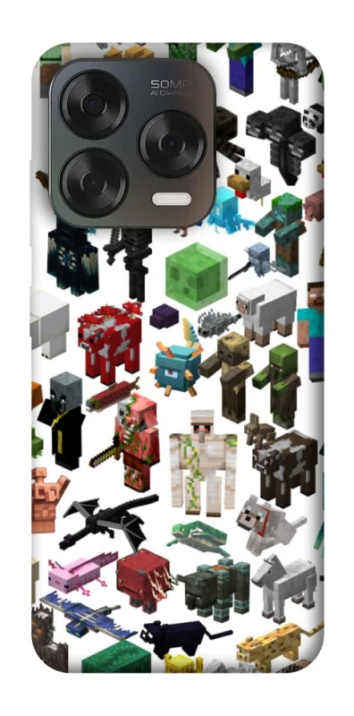 Чехол на ZTE Blade V70 Design Minecraft v4 фото 1 из 2