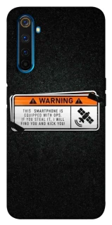 Чохол на Realme 6 Pro Warning фото 1 з 1