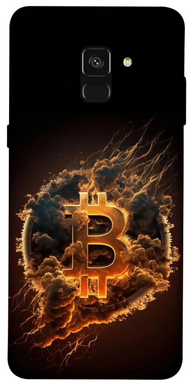 Чохол на Samsung A530 Galaxy A8 (2018) Smoky Bitcoin фото 1 з 1