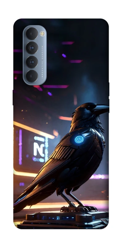 Чохол на Oppo Reno 4 Pro Cyber Raven фото 1 з 1