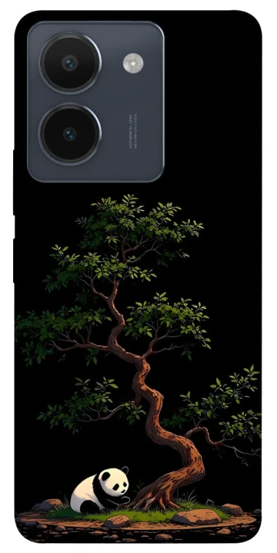 Чехол на Vivo Y36 Panda and tree фото 1 из 1