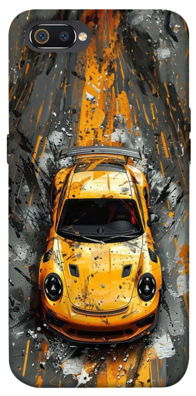 Чехол на Realme C2 Drawn Porsche фото 1 из 1