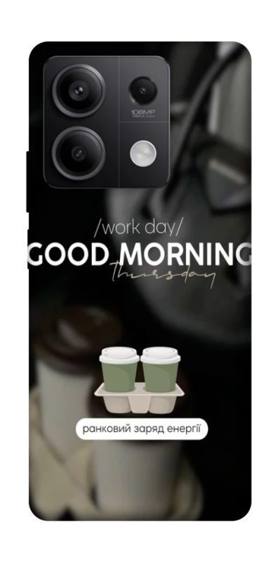 Чехол на Xiaomi Redmi Note 13 5G Thursday coffee фото 1 из 1