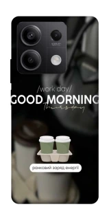 Чехол на Xiaomi Redmi Note 13 5G Thursday coffee фото 1 из 1