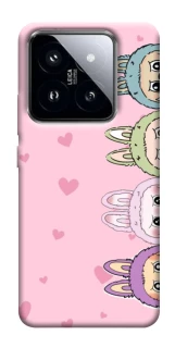 Чехол на Xiaomi 14 Pro All Labubu 4 фото 1 из 1