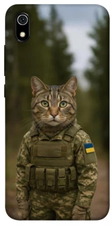 Чехол на Xiaomi Redmi 7A Кот защитник фото 1 из 1