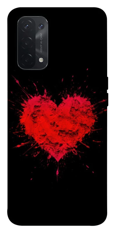 Чохол на Oppo A54 5G / A74 5G Splash heart фото 1 з 1