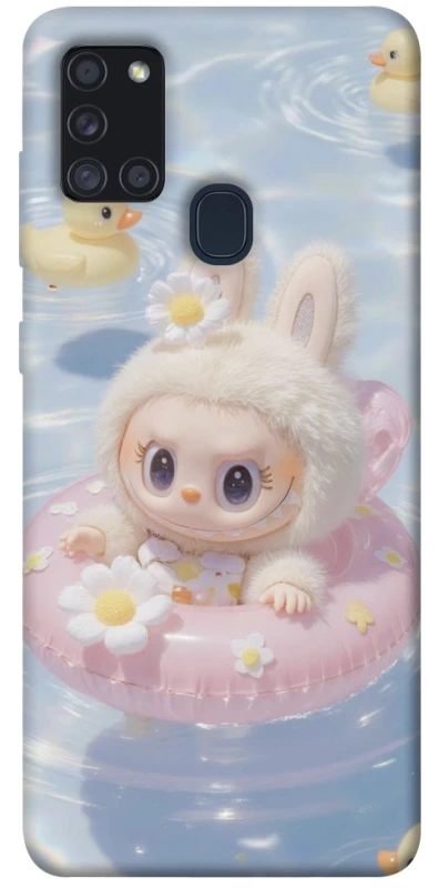 Чехол на Samsung Galaxy A21s Labubu swimming фото 1 из 1