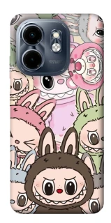 Чохол на Infinix Smart 9 4G / Hot 50i All Labubu 3 фото 1 з 1