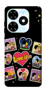 Чехол на TECNO Spark Go 2024 Love is ver.2 фото 1 из 1