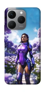 Чехол на Realme 15T Cyber space girl ver.4 фото 1 из 1