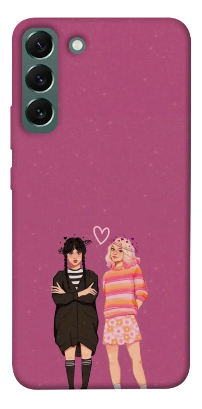 Чехол на Samsung Galaxy S22+ Raven & Rainbow Wednesday фото 1 из 1