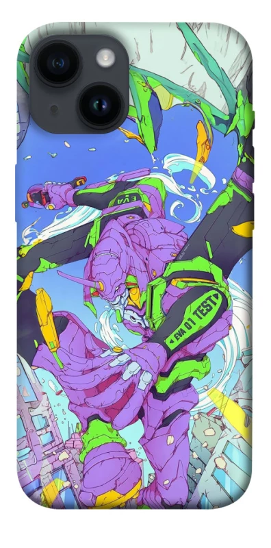 Чохол на Apple iPhone 14 (6.1") Євангеліон v2 фото 1 з 1