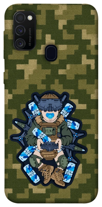 Чехол на Samsung Galaxy M30s / M21 PILOT NON STOP фото 1 из 1