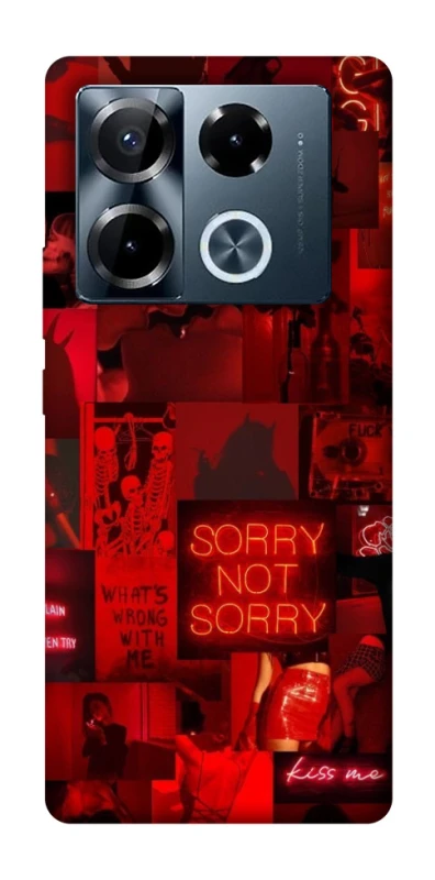 Чехол на Infinix Note 40 Pro 4G Love collage ver.4 фото 1 из 1