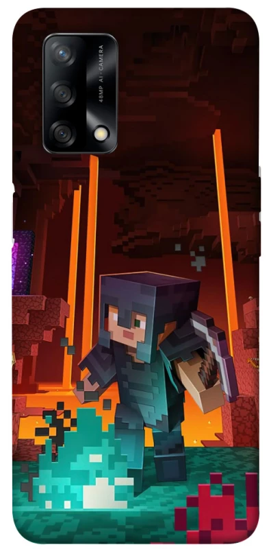 Чохол на Oppo A74 4G Minecraft game adventure фото 1 з 1