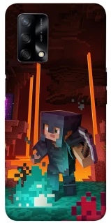 Чехол на Oppo A74 4G Minecraft game adventure фото 1 из 1