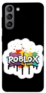 Чохол на Samsung Galaxy S21 Roblox logo ver.2 фото 1 з 1