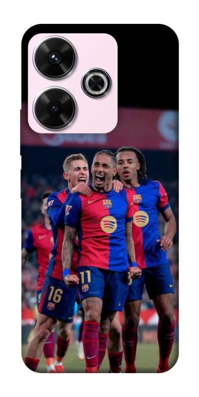 Чохол на Xiaomi Poco M6 4G FC Barcelona team фото 1 з 1