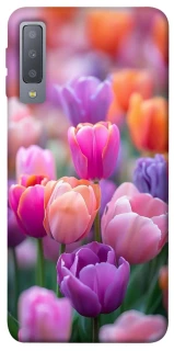 Чохол на Samsung A750 Galaxy A7 (2018) Тюльпанове поле фото 1 з 1