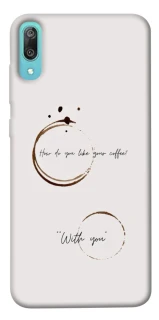 Чохол на Huawei Y6 Pro (2019) Coffee with you фото 1 з 1