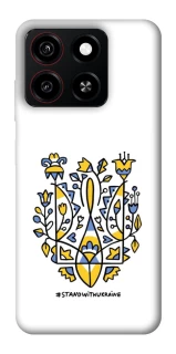 Чехол на ZTE Blade A35 4G Герб v104 фото 1 из 1