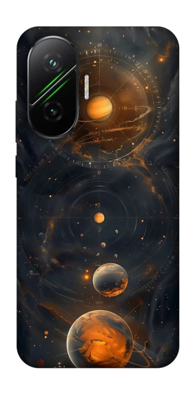 Чехол на Xiaomi Poco F7 Солнечная система фото 1 из 1