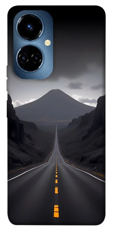 Чохол на TECNO Camon 19 Black mountains фото 1 з 1