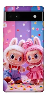 Чохол на Google Pixel 6a Labubu twins ver.3 фото 1 з 1