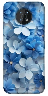 Чохол на Nokia G50 Сині квіти фото 1 з 1