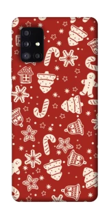 Чехол на Samsung Galaxy A51 5G Новогодний v3 фото 1 из 1