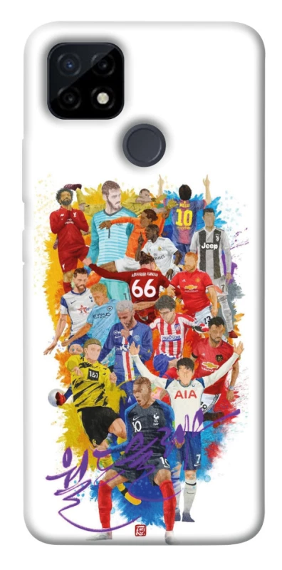 Чохол на Realme C12 Football Abstract v2 фото 1 з 1