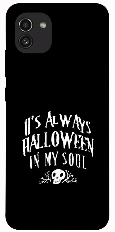 Чохол на Samsung Galaxy A03 Halloween in my soul фото 1 з 1