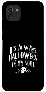 Чохол на Samsung Galaxy A03 Halloween in my soul фото 1 з 1