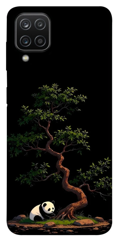 Чехол на Samsung Galaxy A12 Panda and tree фото 1 из 1