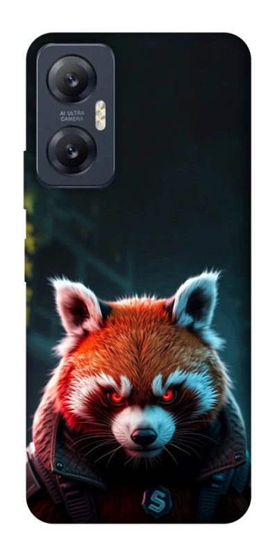 Чохол на Infinix Hot 20 5G Cyber Red Panda фото 1 з 1
