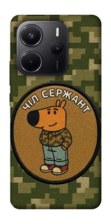 Чехол на Xiaomi Redmi Note 14 4G (Europe version) Чил сержант фото 1 из 1