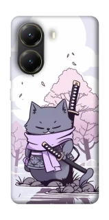 Чехол на Xiaomi Poco X7 Pro Samurai cat фото 1 из 1