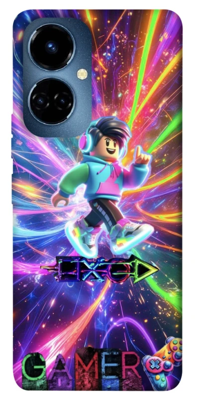 Чехол на TECNO Camon 19 Roblox collage ver.2 фото 1 из 1