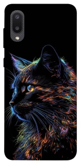 Чохол на Samsung Galaxy A02 Чорний кіт фото 1 з 1