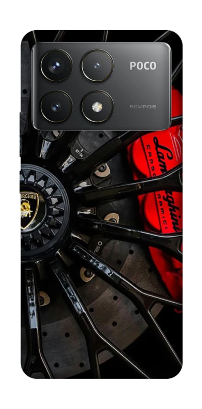 Чохол на Xiaomi Poco F6 Pro Wheel Lamborgini фото 1 з 1