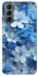 Чохол на Samsung Galaxy S21 FE Сині квіти фото 1 з 1