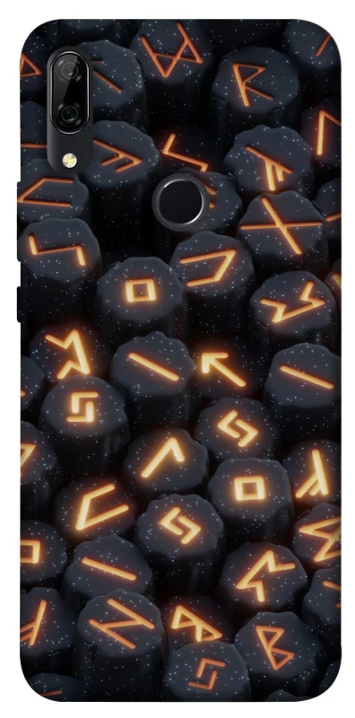Чехол на Huawei P Smart Z Огненые руны фото 1 из 1