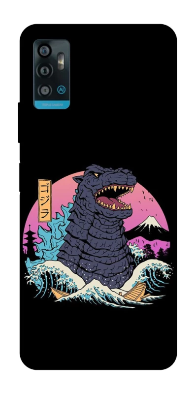 Чехол на ZTE Blade A71 Годзила фото 1 из 1