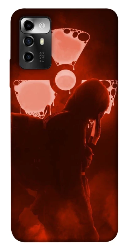 Чехол на ZTE Blade A72 Радиация v8 фото 1 из 1