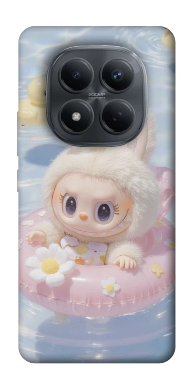 Чохол на Xiaomi Redmi Note 15 Pro 4G Labubu swimming фото 1 з 1
