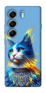 Чохол на Tecno Camon 40 Pro 5G Кіт патріот фото 1 з 1