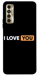 Чохол на TECNO Camon 17P Love aesthetic ver.6 фото 1 з 1