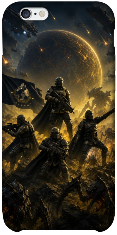 Чохол на Apple iPhone 6/6s plus (5.5") HELLDIVERS ver.2 фото 1 з 1