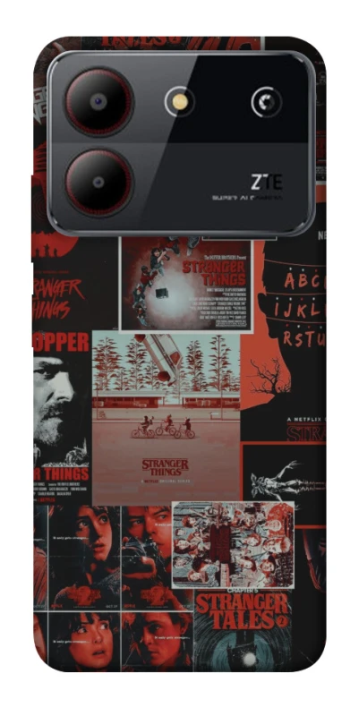 Чехол на ZTE Blade A54 4G Stranger Things ver.23 фото 1 из 1